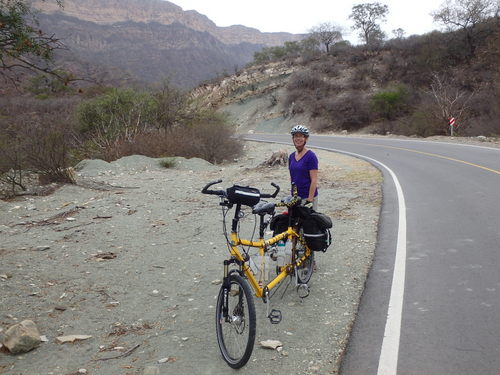 We reached the end of the lake road.